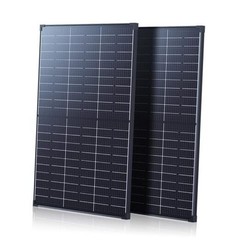 240W Solar Panel (2x120W) N-Type Bifacial 12V- 25% High 120W (2-Pack)