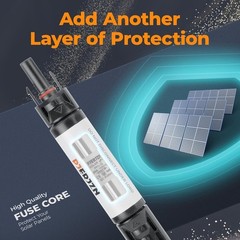 High-Quality Solar Fuse Holder 20A 1000V Surge Protection