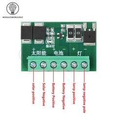 DC 6-45V Solar Street Light Control Circuit Board LED Auto Solar Light Drive