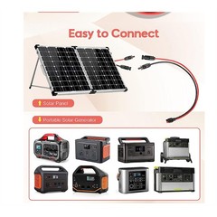 1.5m/5FT 14AWG Solar Panel Cable for for Solar7089