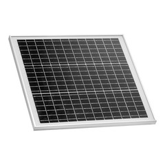 Uimoso 20W 12V Solar Battery Charger with Built-in Controller for Farm Fencers