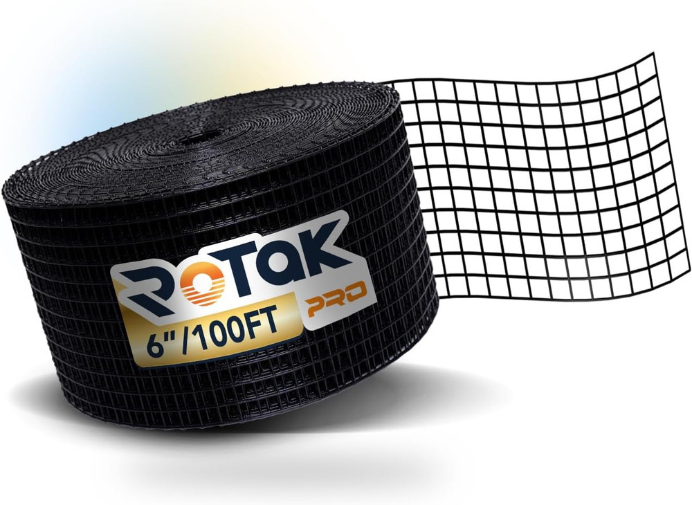 Critter Guard PRO 6″ x 100′ Solar Panel Bird Mesh – Heavy Duty Wire Roll