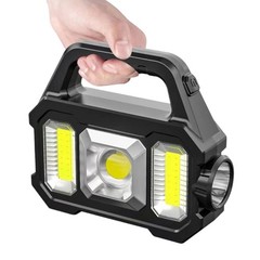 Highly power Solar Flashlights With Reverse Charging Capability For Emergencies