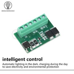 DC 6-45V Solar Street Light Control Circuit Board LED Auto Solar Light Drive