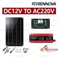 Grennova 2200W Off-Grid Solar System 60W Panel 60A MPPT Pure Sine Inverter