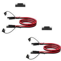 10AWG SAE Extension Cable for Solar Panel RV Battery Automotive & Marine,2 Pcs