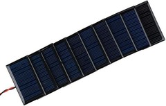 Mini Solar Panels 10Pcs 5V 30mA Polycrystalline for DIY Solar Projects