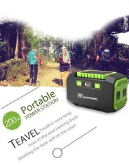 200W Portable Power Station 39000mAh / 3.7V / 145Wh Solar System Generator