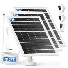 7W Solar Panel for Ring,Solar Charger Works for Ring, 3 Non-integrated Design