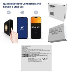 VBR-Solar solar irradiance meter up to 3499 W/m²
