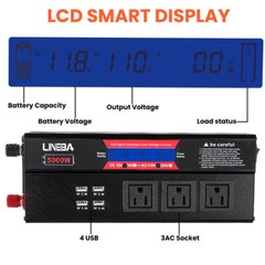5000W Inverter 200W 400W Solar Panel Kit Home Power Generator 110V Grid System