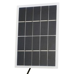 3W 5V Solar Panel With DC Port Polycrystalline Silicon Solar Cell DIY FHTA