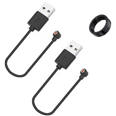 2-Piece Magnetic Charging Cable Designed for Smart Ring 4.0 mm Round Interface