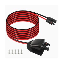 Solar Cable Entry Gland with 10Ft 10AWG Solar Extension Cable,T… USA Fast Ship