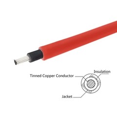 -Certified 10AWG 3FT Solar Extension Cable – Rated for Harsh Conditions