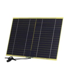 Portable 10W 18V 550mA Solar Cell Solar Panel For 12V Car Boat Battery Charger
