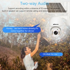 1080P Solar Panel 2MP Waterproof H6C5