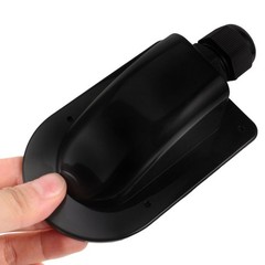 ABS Single Hole Solar Cable Entry Box Waterproof Junction Case for RV Solar Use