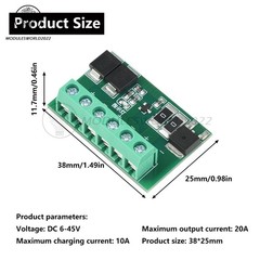 DC 6-45V Solar Street Light Control Circuit Board LED Auto Solar Light Drive