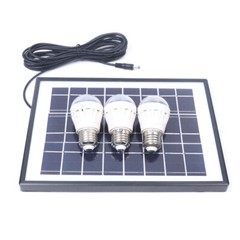 Portable Solar Power Panel Generator Kit Camping Battery Pack Power Station USA