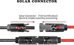 Solar Panel (MC4) to XT60 Portable Power Station Cable