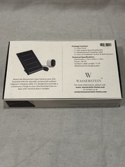 Wasserstein 2W Solar Panel for Arlo black – 2 Packs Of 2