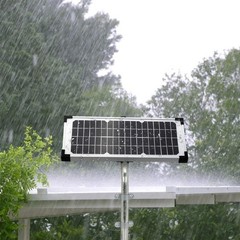 10 Watt Solar Panel Kit Replace FM123 for Mighty Mule FM200 FM350 FM500 FM502