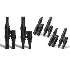 LiuBaiWuQuStars 6PCS Mc4 Connectors for Parallel Connection Between Solar Pan…