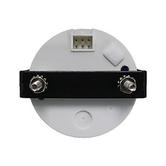 Waterproof Voltmeter Volt Meter 8-16V with Backlight 12V White+Stainless Steel