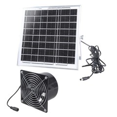 4.7×4.7 Foot Solar Distribution Fan With 3.9 Foot Channel For Window Venting
