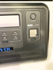 Replacement Front Cover For Portable Power Station P1201 1200W, Solar Generator