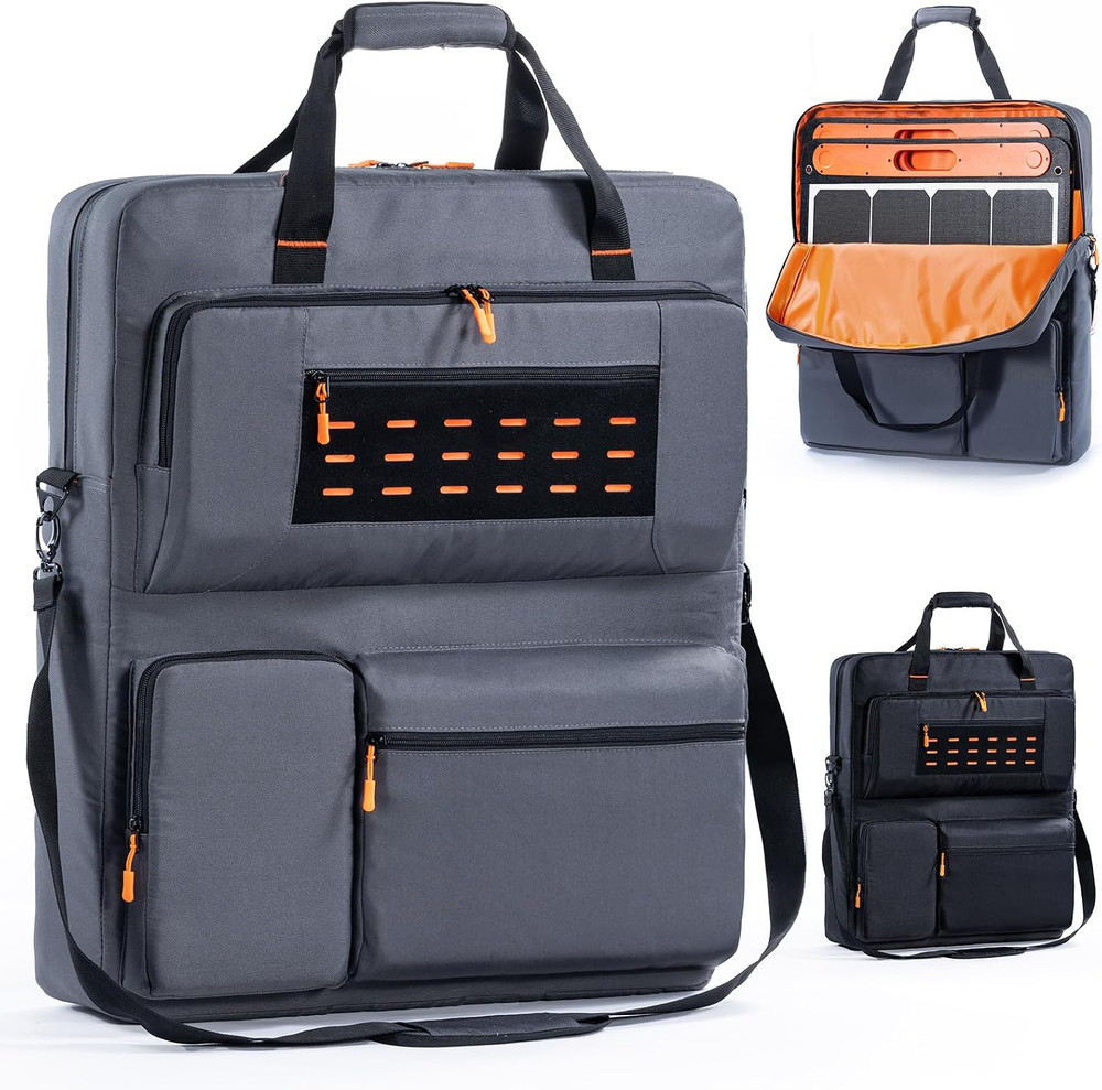 Travel Carrying Case Compatible with Jackery Solarsaga 100W 100X 200W – Solar Pa