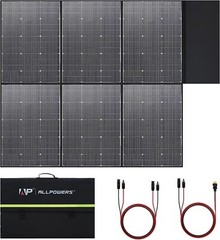 ALLPOWERS 600 Watt Solar Panel Kit Foldable Solar Charger for Generator RV Trip