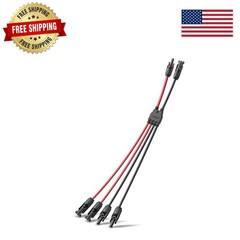 High-Performance 10AWG Solar Parallel Connectors, Certified for Outdoor Use