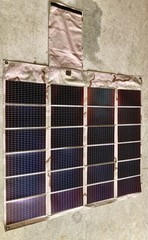 NEW “PowerFilm Solar” 60 WATT F16-3600 Foldable Solar Panel w/ Adapter & Paper