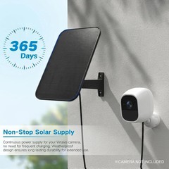3.2W Solar Panel for Security Camera Compatible with Arlo Pro/Pro 2, Waterpro…