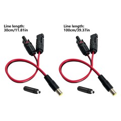 MC4S Solar Connectors Adapter Cable for Portable Power Input, DC7909 Charging