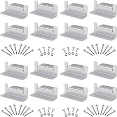 16 Units Per Set Solar Panel Mounting Z Brackets, Solar Panel Mounting Br