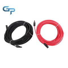 Heavy Duty 20M 4mm² Solar Extension Cable w/M4 Plugs for Panels/Batteries