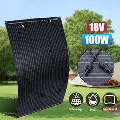 400W Flexible Mono Solar Panel Kit for Camp Home RV Power Starter Battery Charge