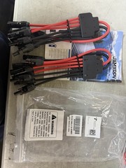 NEW JXMXRPV Solar Connectors For 3 Solar Panels – 2 Pack