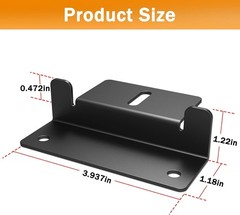 Heavy-Duty 16 PCS Solar Z Brackets – Lightweight Aluminum for Irregular Surfaces