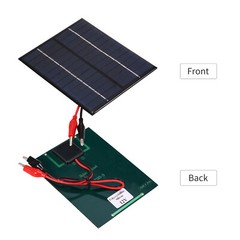 Solar Panel Module with Clips Waterproof for Outdoor Camping V3N1