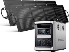 Portable Power Station 300W 256Wh Solar Generator W/ 110V Pure Sine Wave AC