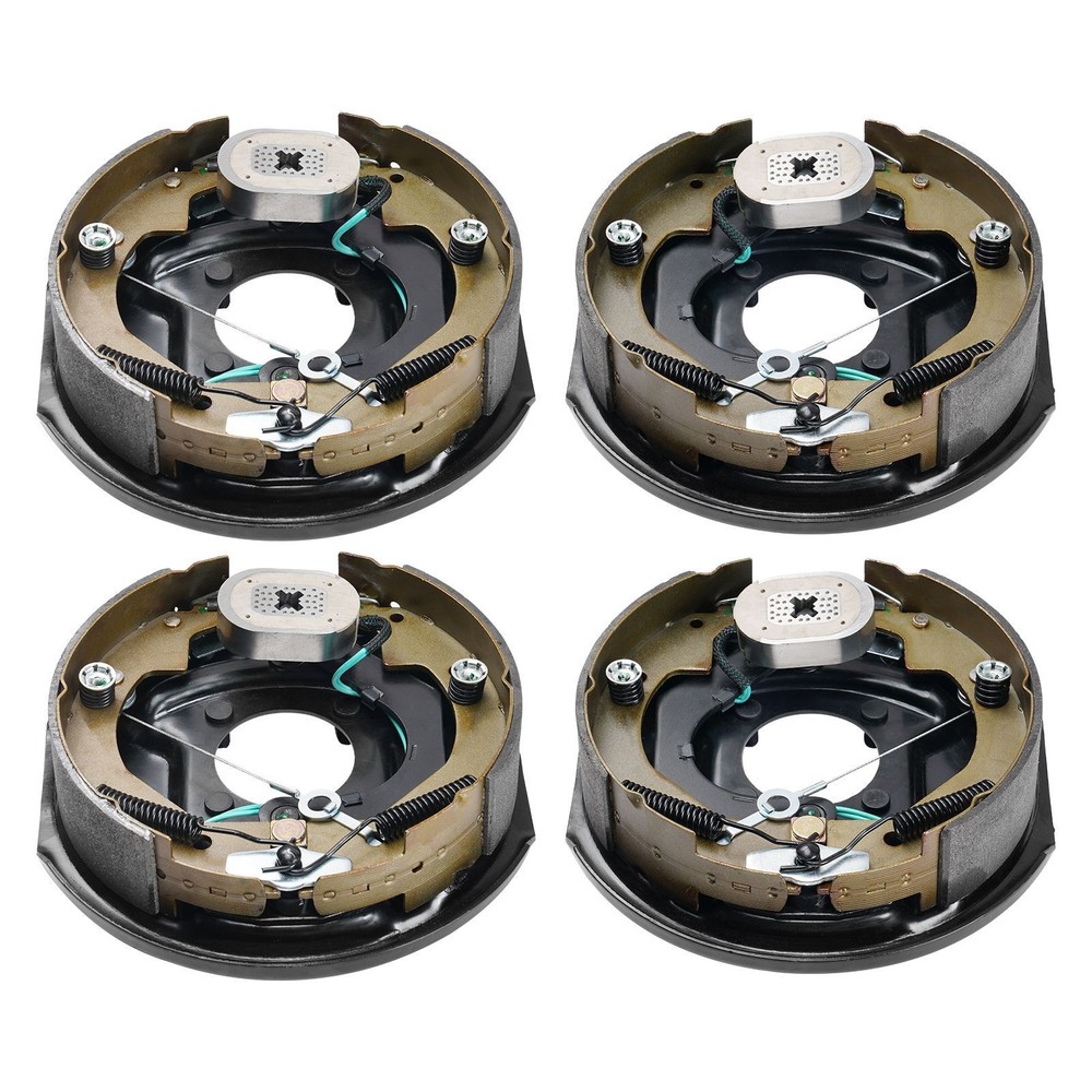Electric Trailer Brake Assembly, 10″ x 2 – 1/ 4″, 2 Pairs Self – Adjusting
