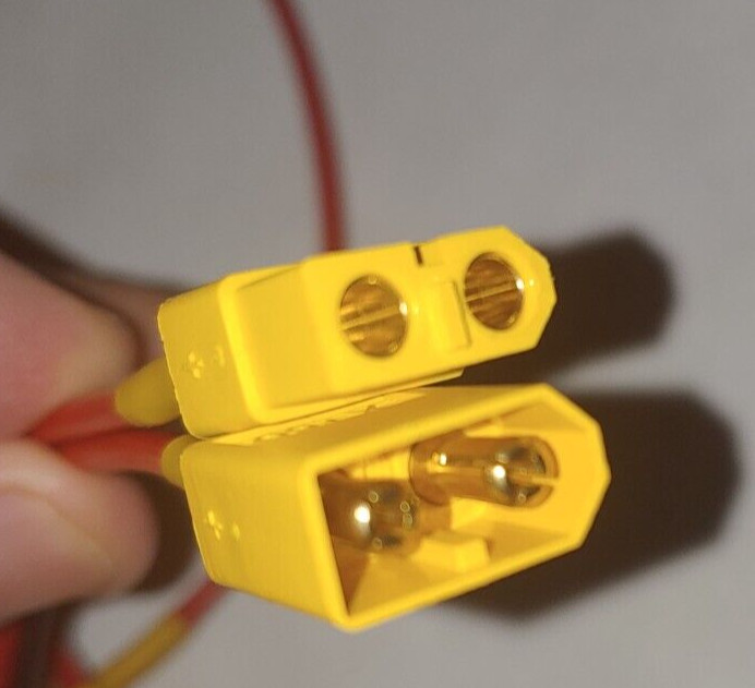 New! 20 Ft Flexible 12AWG OFC PURE COPPER XT60 FEMALE TO MALE EXTENSION CABLE