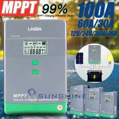 MPPT Solar Panel Charge Controller 12V/24V/48V/36V LifePO4 Regulator Auto Track