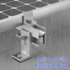 Solar Panel Mounting Brackets Kit 10Pcs Solar Roof Mount Kit for 1-4 Pieces, …