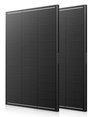 ECOBOSS 2 Pack 100W Solar Panels, 200 watt NType 16BB 25.6% Efficiency