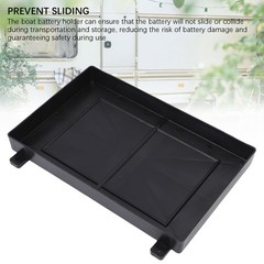 Marine Battery Tray 12V Portable Non Slide Boat Battery Holder With Hold Do LYND
